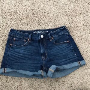 American Eagle tomgirl midi shorts